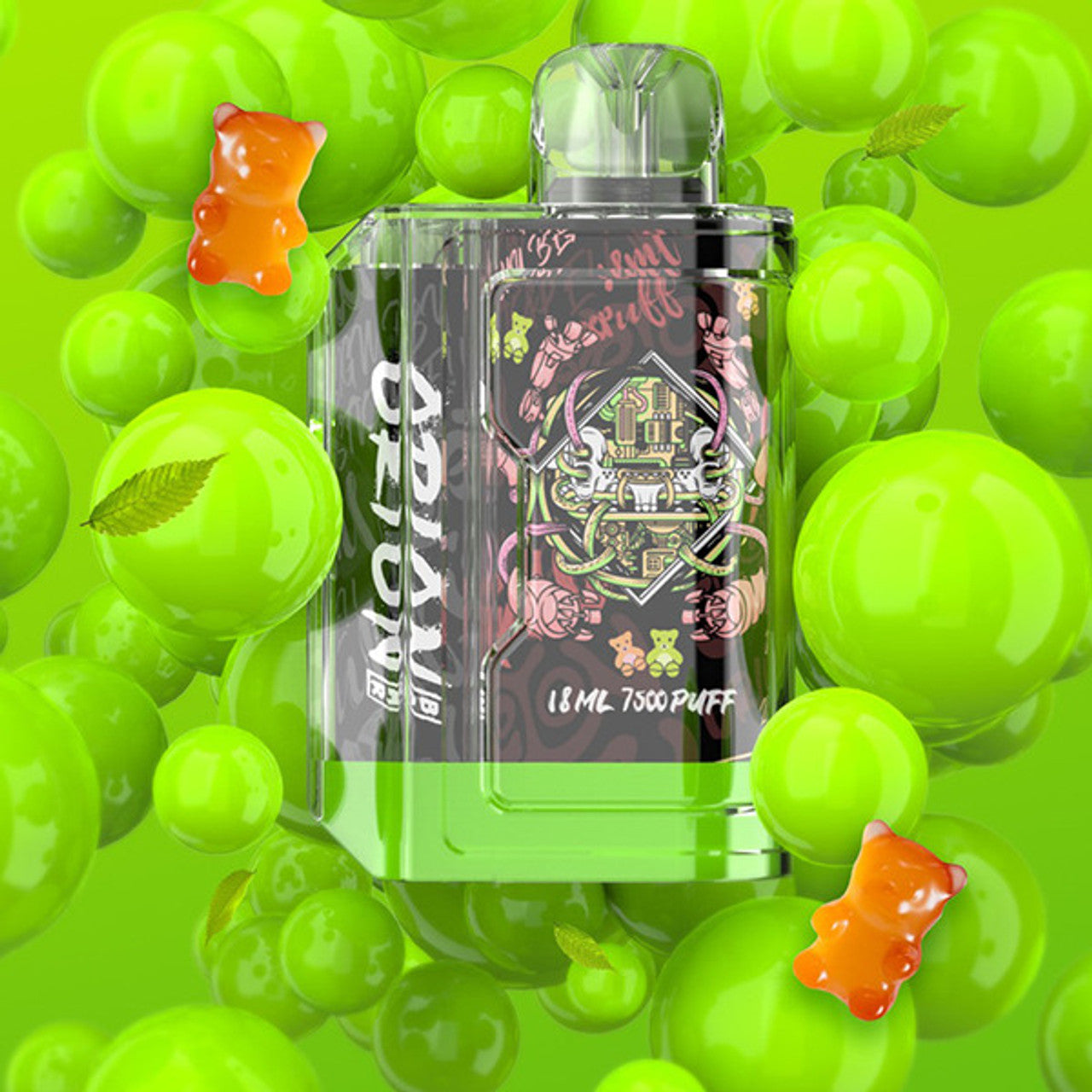 Orion Bar Disposable | 7500 Puff | 18mL | 50mg | MOQ 10 | Gummy Bear