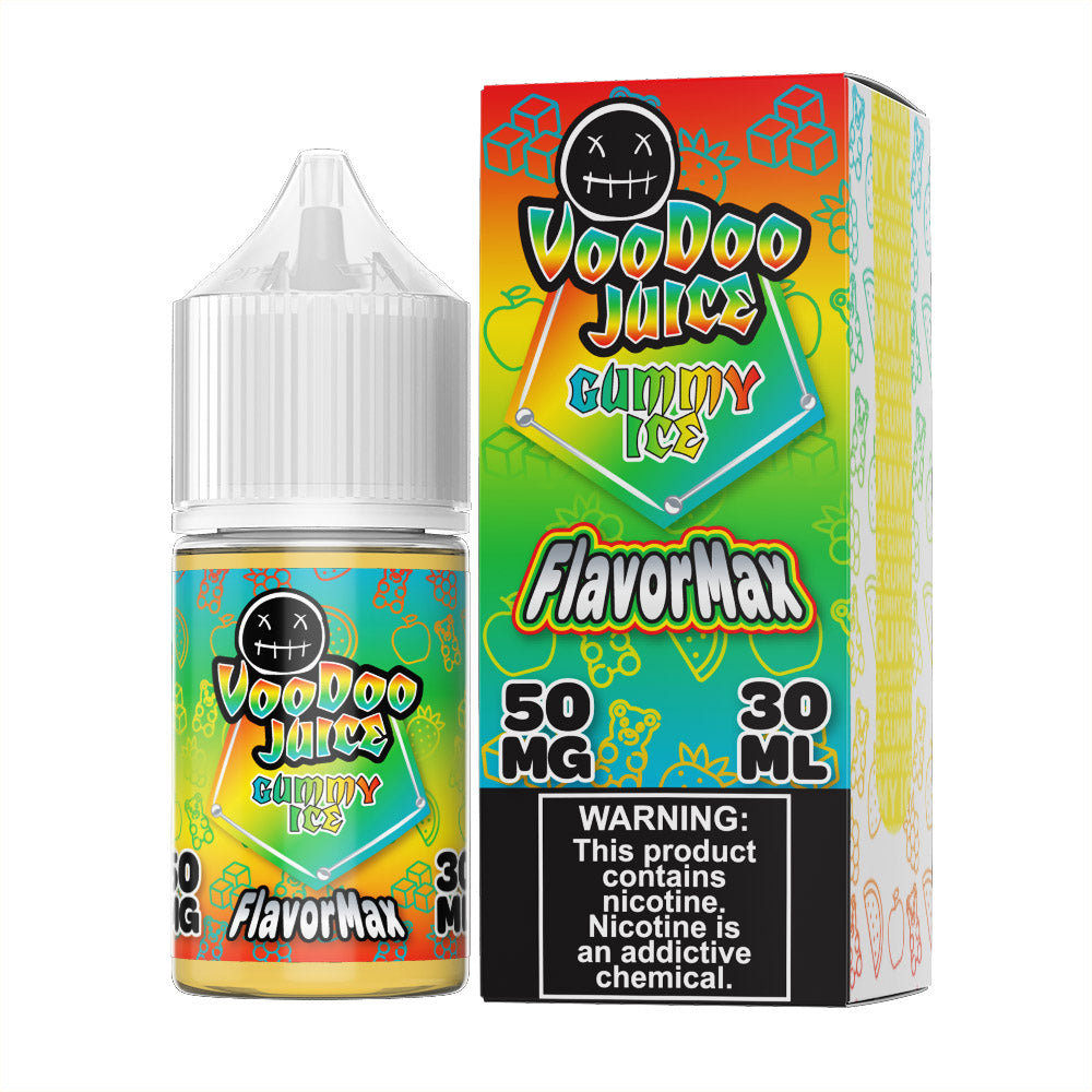Voodoo Juice FlavorMax Salt Series E-Liquid | 30mL | 50mg | Gummy Ice with packaging