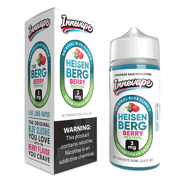 Innevape TFN Series E-Liquid | 100mL | 3mg | (Freebase) | Heisenberg Berry Menthol with Packaging
