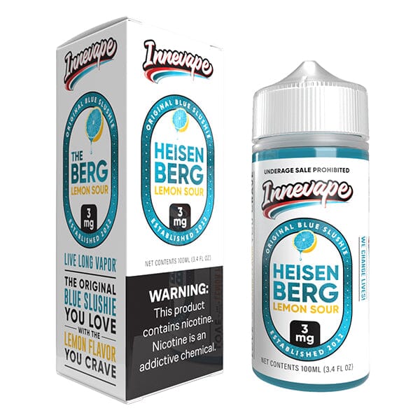 Innevape TFN Series E-Liquid | 100mL | 3mg | (Freebase) | Heisenberg Lemon Sour with Packaging

