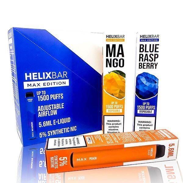 HelixBar Max Disposable | 1500 Puffs | 5.6mL | MOQ 10