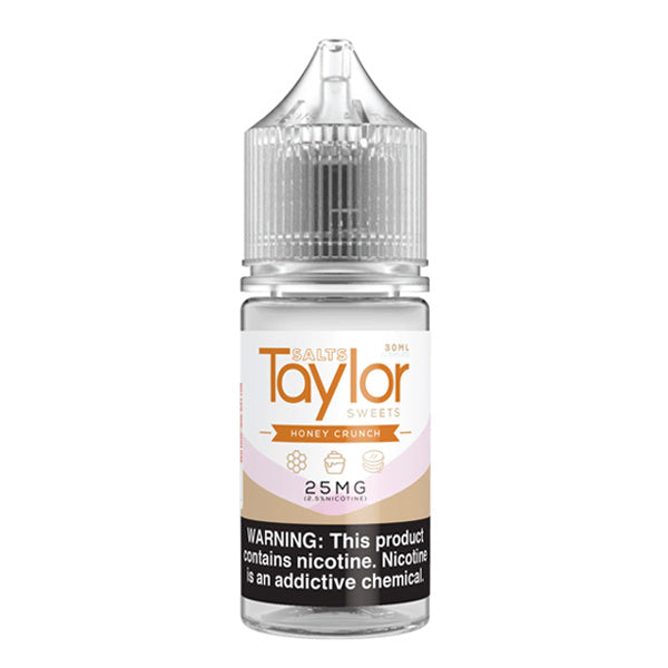 Taylor Salt Series E-Liquid | 30mL | 25mg | Salt Nic | Honey Crunch