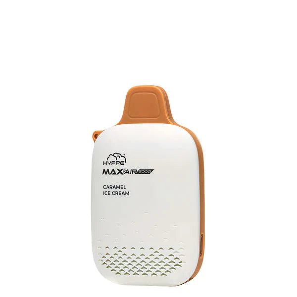 Hyppe Max Air Disposable | 5000 Puffs | 13mL | 50mg | MOQ 5 | Caramel Ice Cream