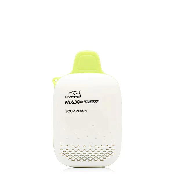 Hyppe Max Air Disposable | 5000 Puffs | 13mL | 50mg | MOQ 5 | Sour Peach