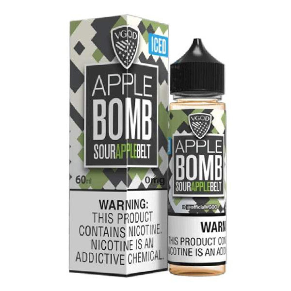 VGOD Series E-Liquid 60mL | Iced Apple Bomb with packaging