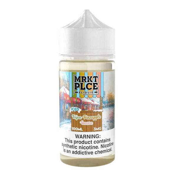 MRKT PLCE Series E-Liquid 100mL (Freebase) | Ice Feijoa Pineapple Guava