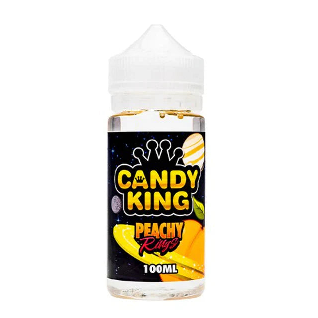 Candy King Series E-Liquid | 100mL |  0mg | Freebase | Peachy Rings