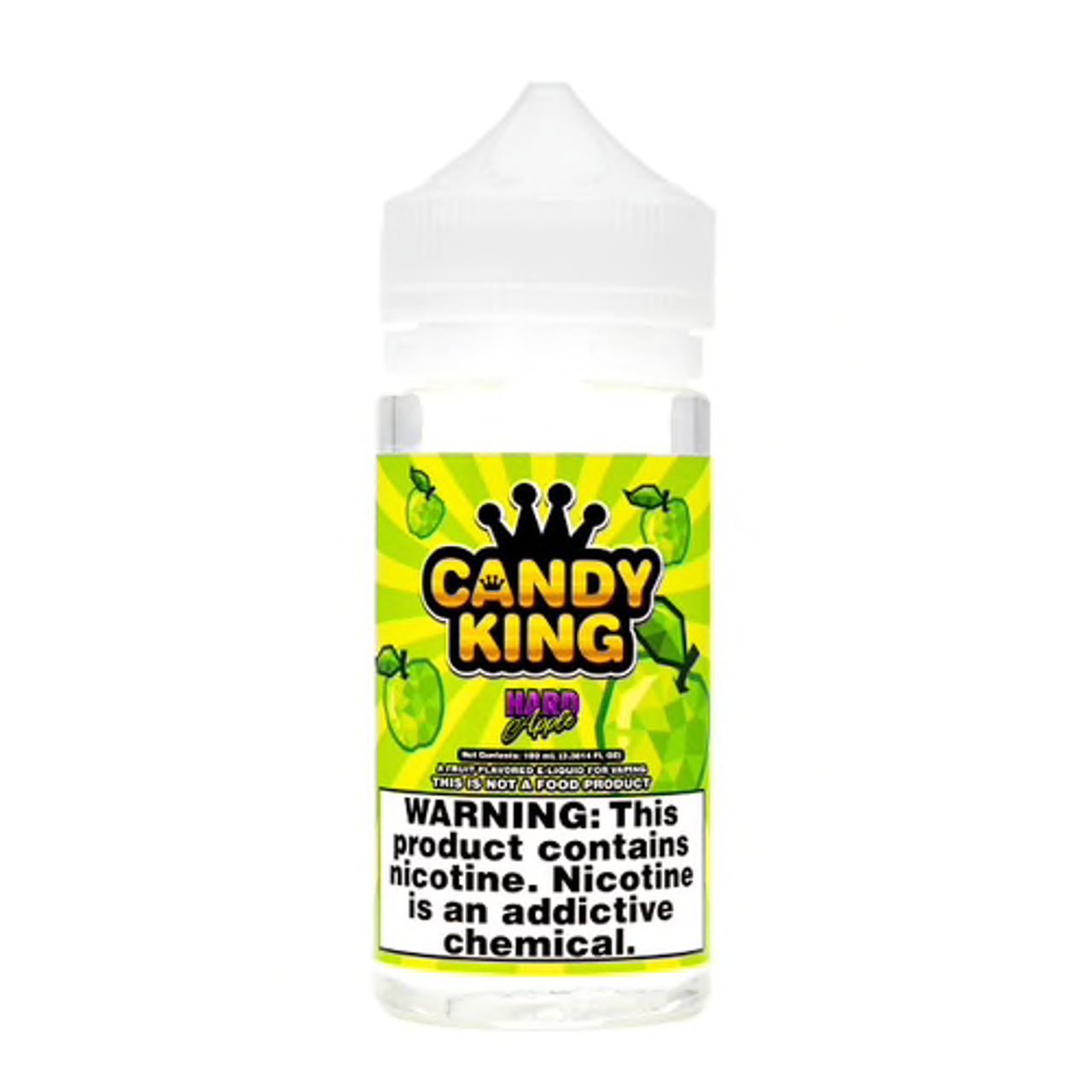 Candy King Series E-Liquid | 100mL | 3mg | Freebase | Hard Apple