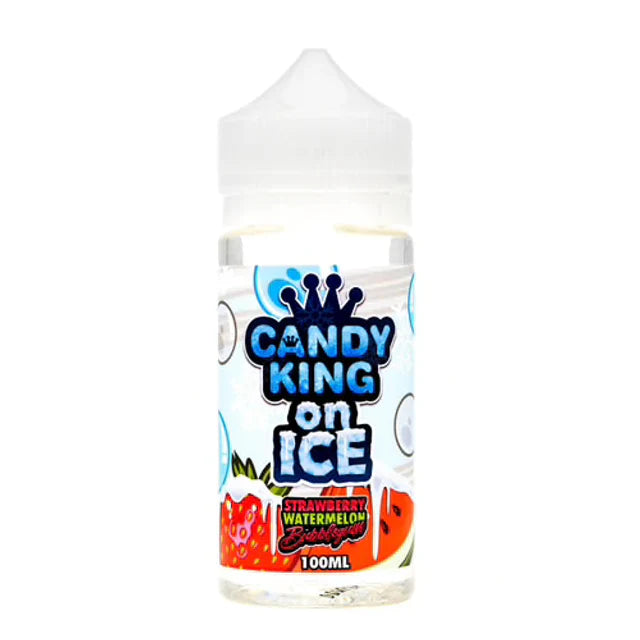 Candy King Series E-Liquid | 100mL |  0mg | Freebase | Strawberry Watermelon Bubblegum Iced