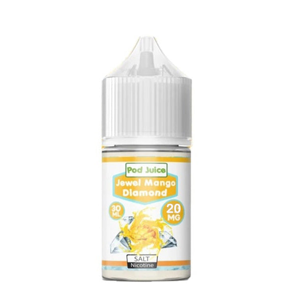 Pod Juice | TFN Salt Series E-Liquid | 30mL | 20mg | (Salt Nic) | Jewel Mango Diamond