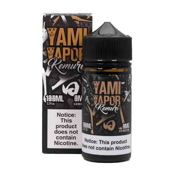 Yami Vapor Series E-Liquid | 100mL | 0mg | Kemuri with packaging