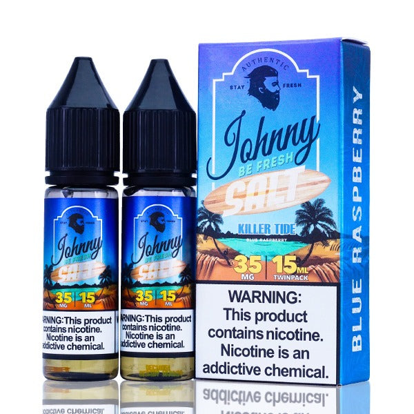 Johnny AppleVapes Salt Series E-Liquid | x2-15mL | 35mg | Killer Tide with packaging