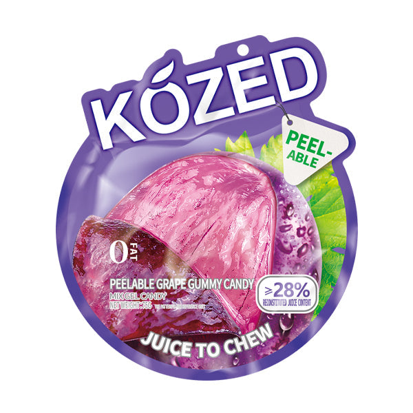 Kozed Peelable Gummy Candy | Grape