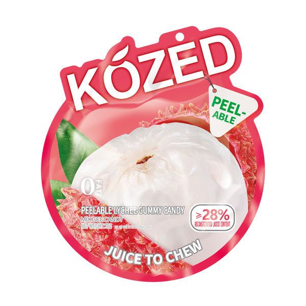 Kozed Peelable Gummy Candy | Lychee