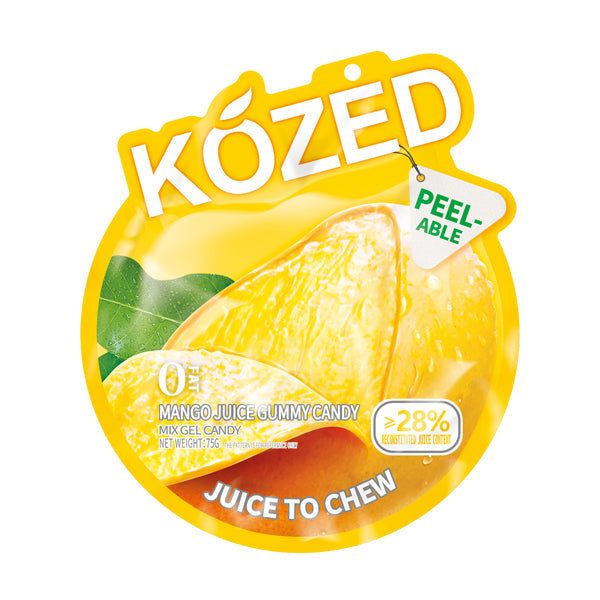 Kozed Peelable Gummy Candy | Mango