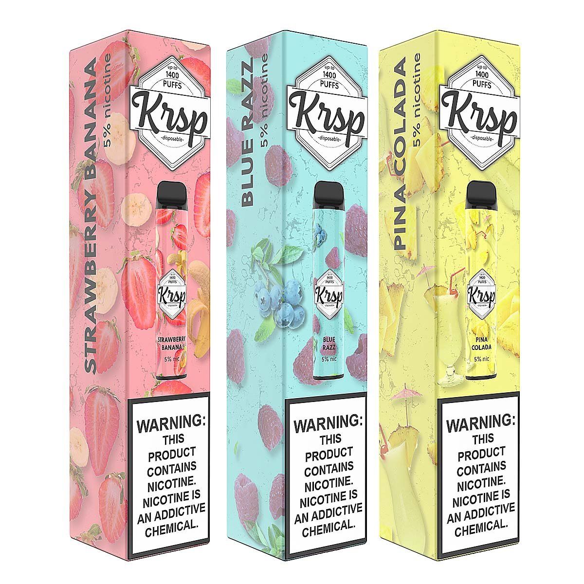 KRSP Disposable | 1400 Puffs | 5mL