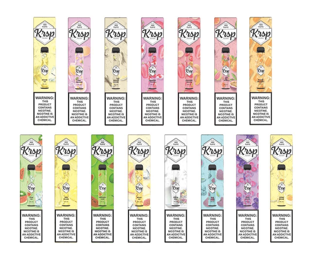 KRSP Disposable | 1400 Puffs | 5mL