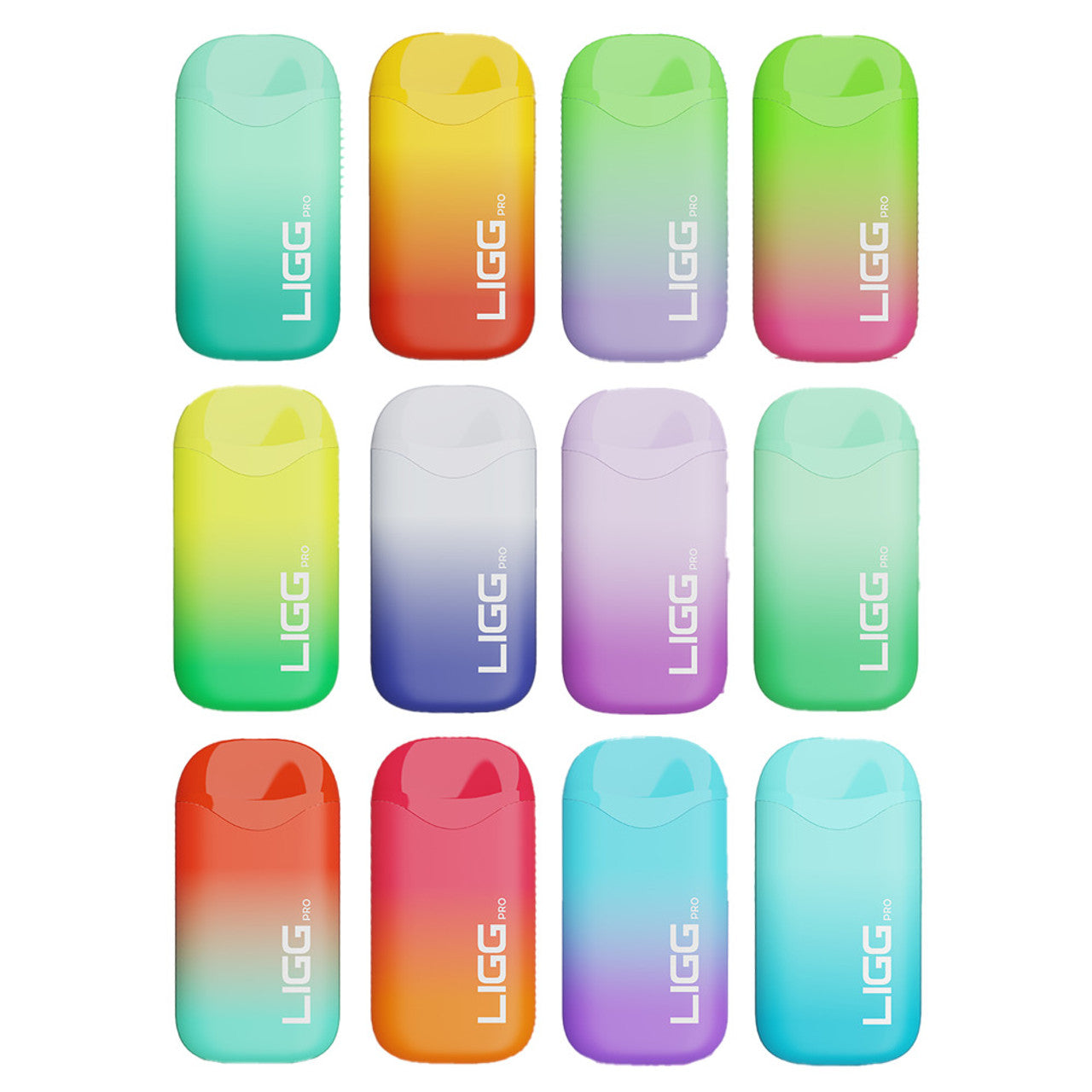 Ligg Pro Disposable | 5500 Puffs | 14mL  | 50mg | MOQ 10 | Group Photo