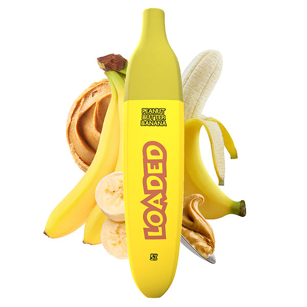 Loaded Banana TFN Disposable 2500 Puffs 5mL 50mg | MOQ 10 | Peanut Butter Banana