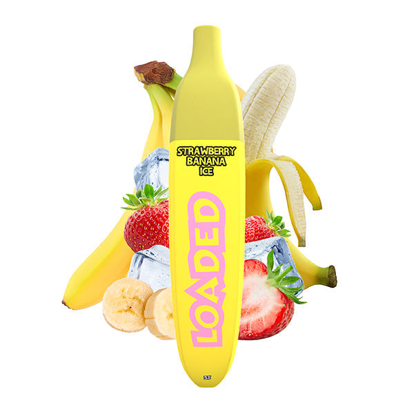 Loaded Banana TFN Disposable 2500 Puffs 5mL 50mg | MOQ 10 | Strawberry Banana Ice