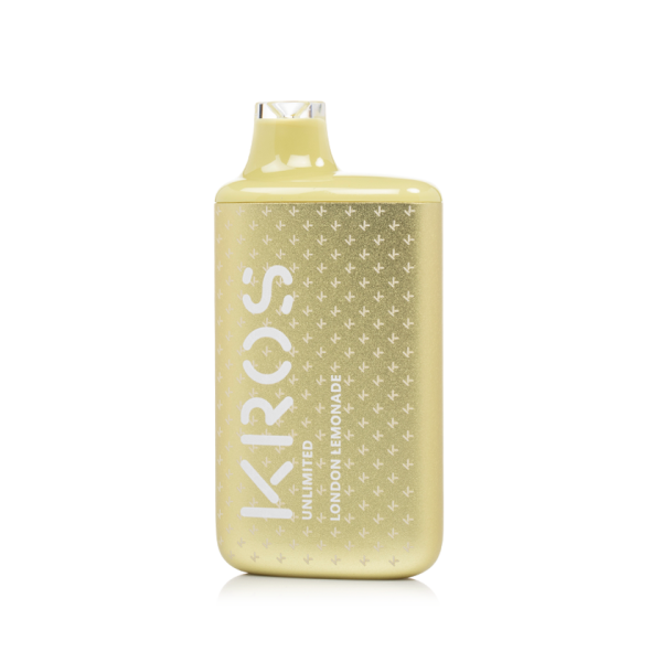 Kros Unlimited Disposable | 6000 puffs | 14mL | 50mg | MOQ 10 | London Lemonade