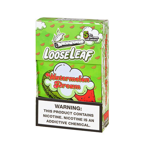 Loose Leaf - Wraps (5 Wraps) Watermelon Dream with Packaging
