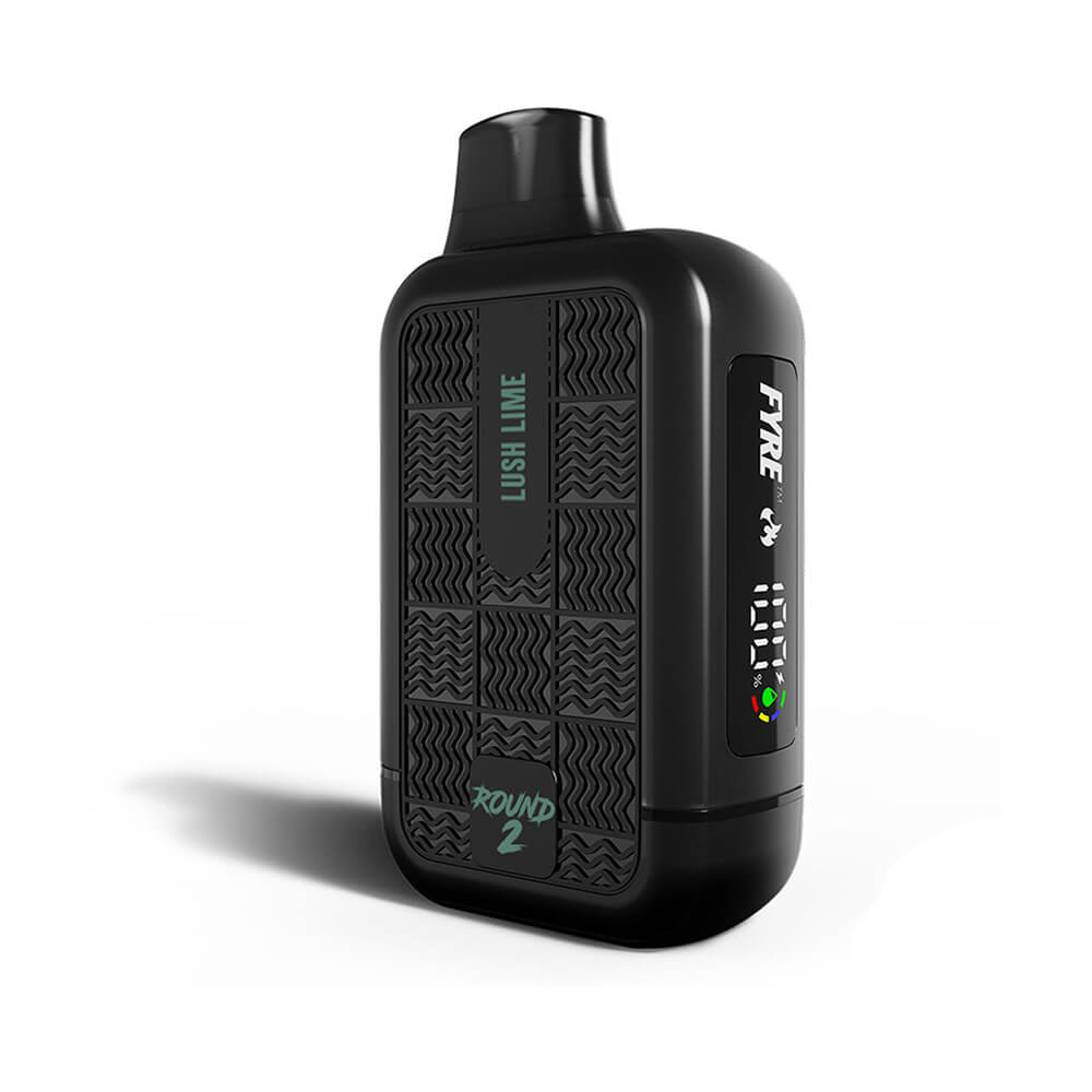 Tyson 2.0 ROUND-2 Heavy Weight Disposable | 7500 Puff | 16mL | 50mg | MOQ 10 | Lush Lime