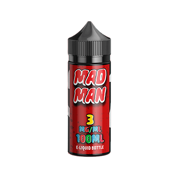 Juice Man Series E-Liquid | 100mL | 3mg | Freebase | Mad Man