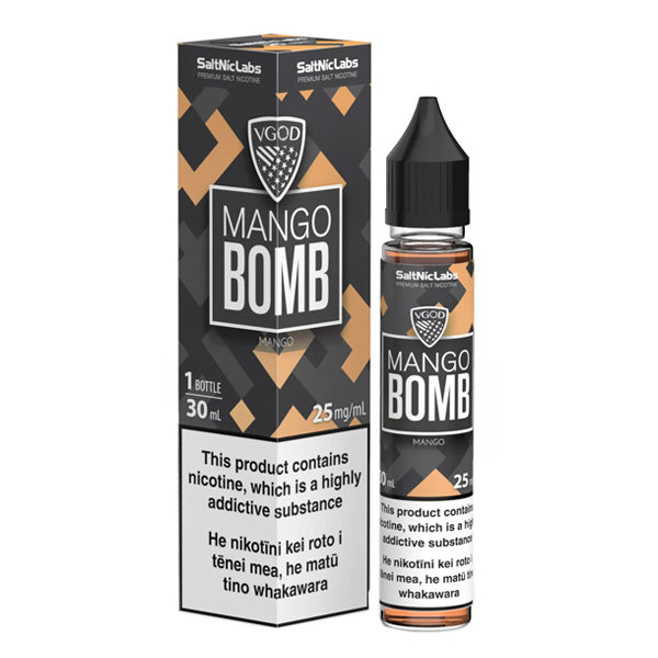 VGOD Salt Series E-Liquid 30mL | Mango Bomb with packaging