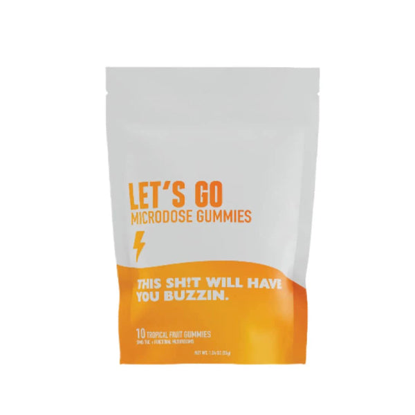 MCRO EDIBLES (Delta)(Gummies)(10ct Pouch) | Tropical Fruit