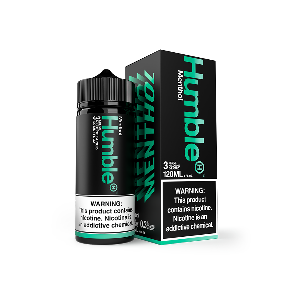 Humble TFN Series E-Liquid | 3mg | 120mL | Freebase | Menthol with packaging