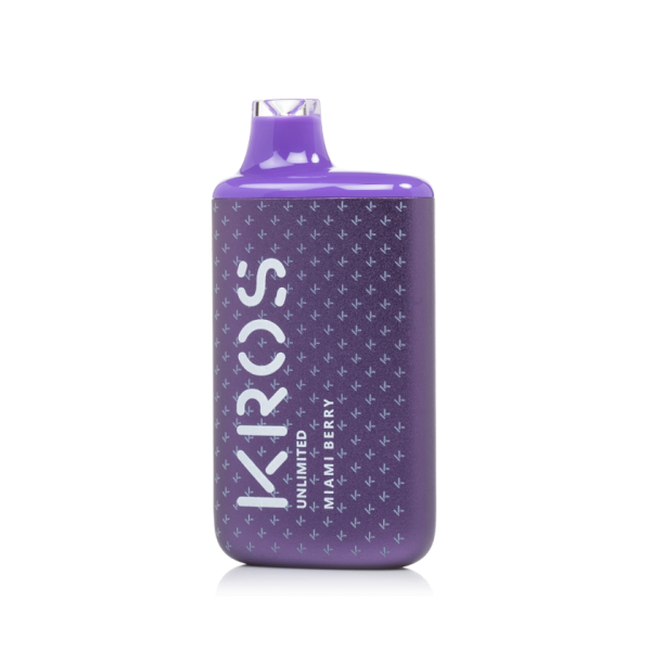 Kros Unlimited Disposable | 6000 puffs | 14mL | 50mg | MOQ 10 | Mia Miberry