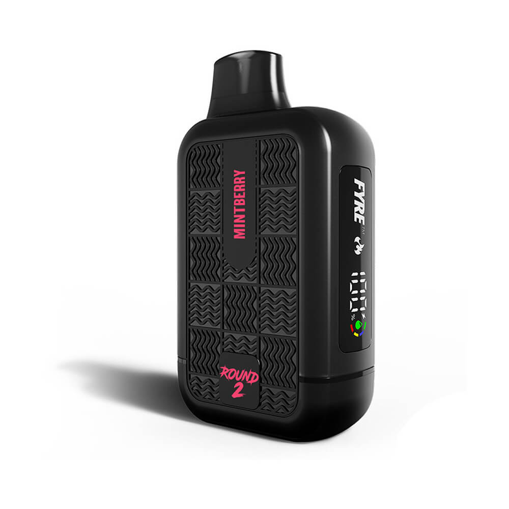 Tyson 2.0 ROUND-2 Heavy Weight Disposable | 7500 Puff | 16mL | 50mg | MOQ 10 | Mint Berry