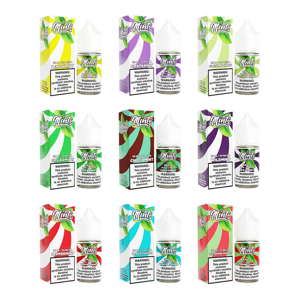 Mints Salt Series E-Liquid 30mL | Group Photo