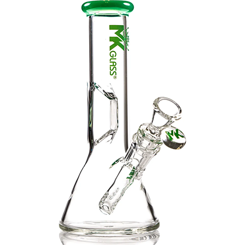 MKGlass MK8 Ice Catcher Breaker 8″ Water Pipe | Jade Green