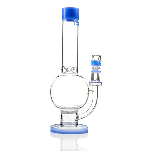 MKGlass TX87 Toxic Frit Perc Globe Water Pipe Kit | Jade Blue
