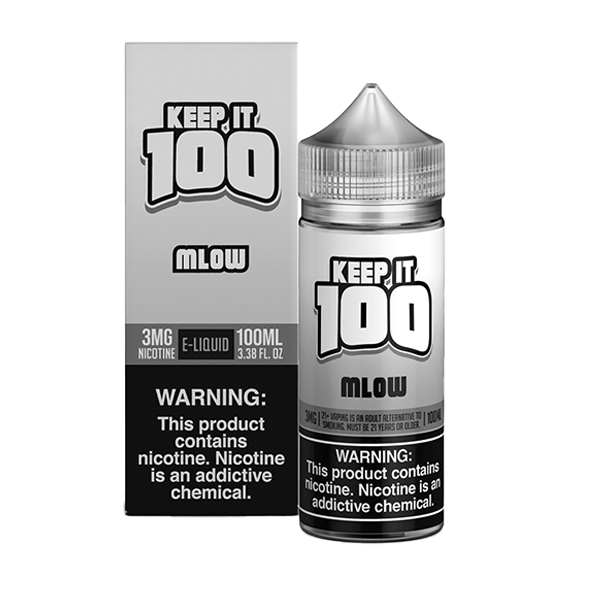Keep It 100 TFN Series E-Liquid 0mg | 100mL (Freebase) | MLow with Packaging