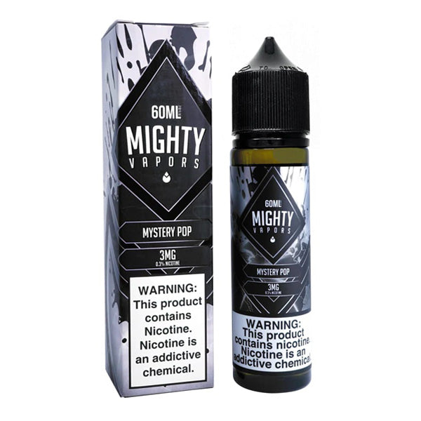 Mighty Vapors Series E-Liquid | 60mL | 3mg | Mystery Pop with packaging