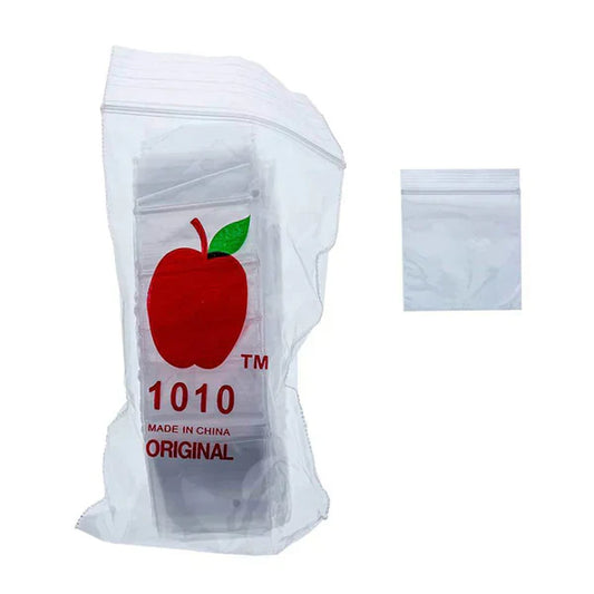 Non branded (Accessories)(1-Pack 100ct) BG1 Small Apple Baggies – Size 1010