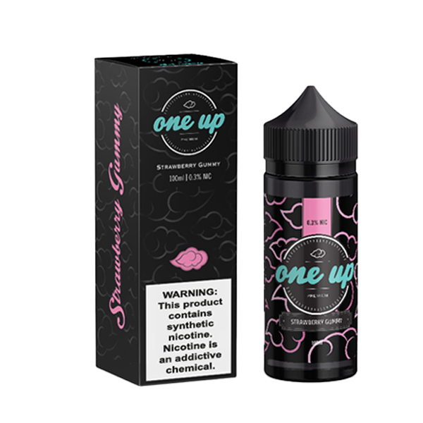 One Up TFN E-Liquid | 100mL | Freebase | Strawberry Gummy With Packaging