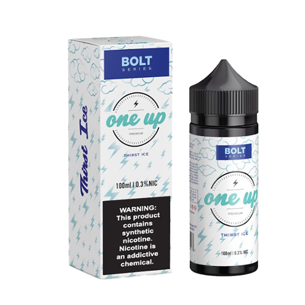 One Up TFN E-Liquid | 100mL | Freebase | Bolt Series | Thirst Ice With packaging