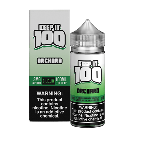 Keep It 100 TFN Series E-Liquid 0mg | 100mL (Freebase) | Orchard with Packaging