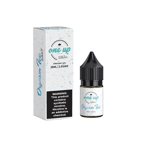 One Up TFN Salt Series E-Liquid | 30mL  | Salt Nic | Orgasm Ice With packaging
