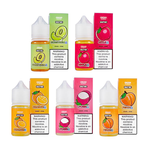 ORGNX Salt Series E-Liquid 30mL (Salt Nic) | Group Photo