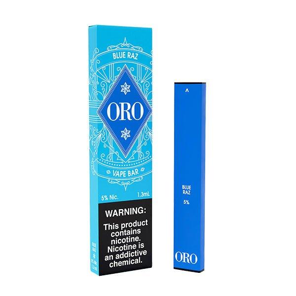 Oro Disposable 300 Puff 1.3mL 50mg | MOQ 10pc | Blue Raz with Packaging