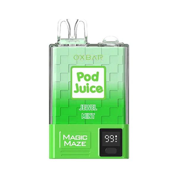 Oxbar Magic Maze Pro Disposable | 10000 puffs | 18mL | 50mg | MOQ 10pc | Jewel Mint
