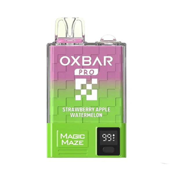 Oxbar Magic Maze Pro Disposable | 10000 puffs | 18mL | 50mg | MOQ 10pc | Strawberry watermelon Apple