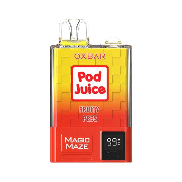 Oxbar Magic Maze Pro Disposable | 10000 puffs | 18mL | 50mg | MOQ 10pc | Fruity Pebz