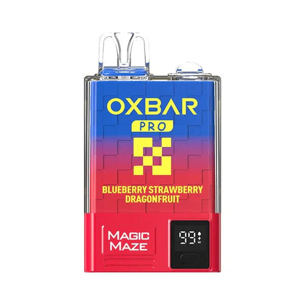 Oxbar Magic Maze Pro Disposable | 10000 puffs | 18mL | 50mg | MOQ 10pc | Blueberry Strawberry Dragonfruit