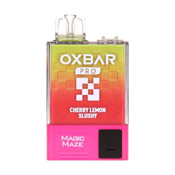 Oxbar Magic Maze Pro Disposable | 10000 puffs | 18mL | 50mg | MOQ 10pc | Chery Lemon Slushy